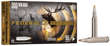 Picture of Federal Premium Vital-Shok Rifle Ammunition .300 Win Mag 165 gr TBT 3050 fps - 20/ct P300WTT2