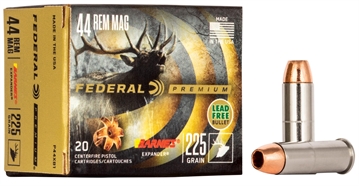Picture of Federal Premium Vital-Shok Handgun Ammunition .44 Mag 225 gr BXP 1280 fps 20/box P44XB1
