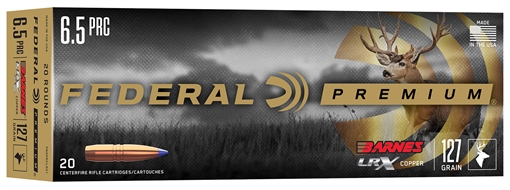 Picture of Federal 6.5PRC 127gr 20 Per Box/10 Case P65PRCLRX1