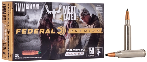 Picture of Federal Federal Premium Rifle Ammo 7mm Rem. Mag. 150 gr. Trophy Copper 20 rd. P7RTC3