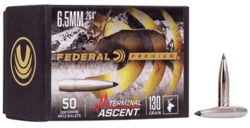 Picture of Federal Premium Terminal Ascent Component 6.5mm 130gr 50 Per Box/4 Case PB264TA1