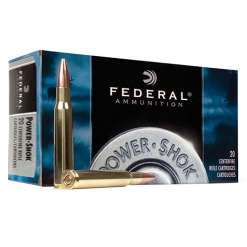 Picture of FEDERAL POWER SHOK AMO 6MM REM 100GR HSSP 20RD (10 BOX CASE) 6B