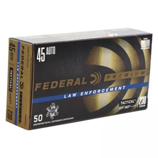 Picture of FEDERAL PREM HST 45ACP 230GR JHP 50RD BX 1000RD CASE P45HST2