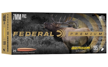 Picture of FEDERAL AMMO PREMIUM 7MM PRC 195GR ELITE HUNTER 20/10 P7PRCEH1