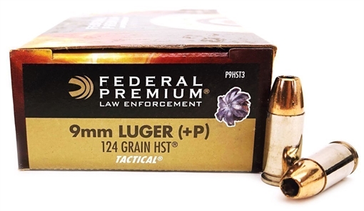 Picture of Federal Premium Ammunition Premium 9mm Luger +P HST JHP FEDEP9HST3CS