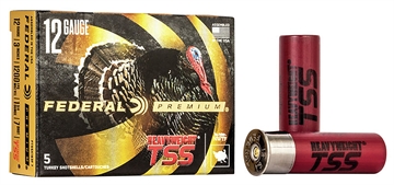 Picture of Federal Heavyweight TSS with Flightcontrol Flex, Lead Free, 12 Gauge 3", #7 Shot, 1 3/4oz, 5 Round Box, California Certified Nonlead Ammunition PTSSX193F7