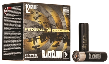 Picture of Federal Federal Black Cloud FS Steel Load 12 Gauge 3.5 in. 1 1/2 oz. BBB Shot 25 rd. PWBX134 BBB PWBX134BBB
