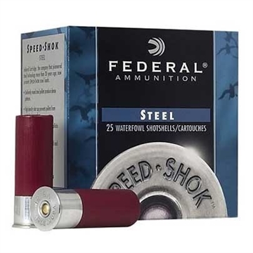 Picture of Federal Federal Speed-Shok Steel Shotgun Ammo 12 ga. 3 in. 1 1/8 oz. BB Shot High Velocity 25 rd WF143 BB WF143BB