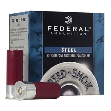 Picture of Federal FEDERAL SPEED SHOK HV STEEL 12GA 3'' 1-1/8OZ #T 25/BX WF143 T