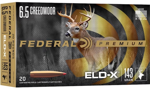 Picture of Federal Federal Premium Rifle Ammo 6.5 PRC 143 gr. ELDX 20 rd. P65PRCELDX1 P65CRDELDX1