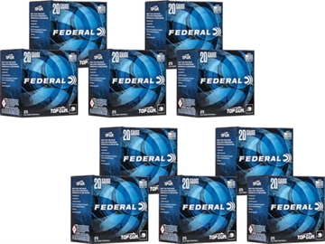 Picture of FEDERAL TOP GUN 20GA 7/8OZ #7.5 1210FPS 250RD CASE LOT TG20 7.5