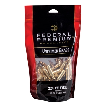 Picture of Federal FEDERAL UNPRIMED BAGGED BRASS 224 VALKYRIE 100/BX PR224VLKUPB100