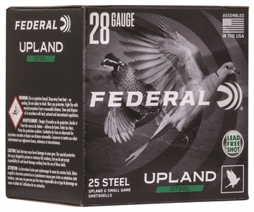 Picture of Federal Federal Upland Steel Shotgun Ammo 28 ga. 2.75 in. 5/8 oz. 6 Shot 25 rd. USH28 6 USH286