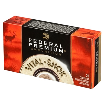 Picture of Federal FEDERAL VITAL SHOK 25-06 REM 115GR NOSLER PARTITION 20/BX P2506E