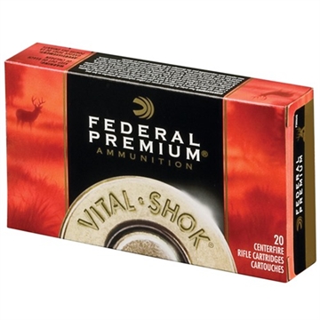 Picture of Federal FEDERAL VITAL SHOK 300 WSM 165GR NOSLER PARTITION 20/BX P300WSME