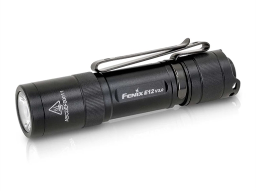 Picture of Fenix Fenix E12 Black 200 Lumens Flashlight EV12V3BK