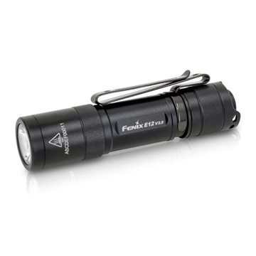 Picture of Fenix Fenix E12 V3.0 AA-Powered EDC Flashlight E12V3BK