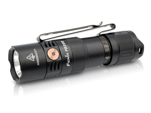 Picture of Fenix PD25R Rechargeable EDC Flashlight PD25RSTBK