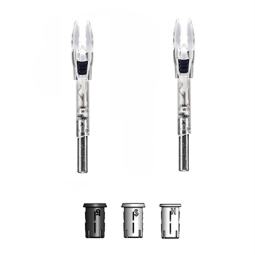 Picture of Feradyne Nockturnal Shift Nock Universal Size Red and Green Strobe Lighted 2-Pack NT-812