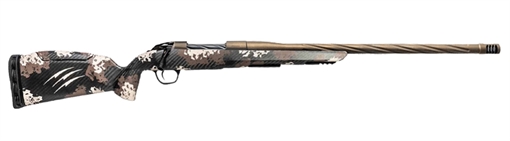 Picture of Fierce Firearms  Twisted Rage LR Full Size 300 PRC 3+1 20" Smoked Bronze Cerakote Match Grade/Spiral Threaded Stainless Steel Barrel, Drilled & Tapped Receiver, Desert Shadow Camo Push Button Adj Comb RGESSLR300PRC20BDS