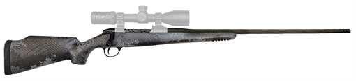 Picture of Fierce Firearms Twisted Rage Full Size 6.5 PRC 3+1 22" Black Cerakote Fluted Threaded Barrel, Black Cerakote Steel Receiver, Urban Camo C3 Carbon Rage w/Pic Rail Carbon Fiber Stock FRG65PRC22BU