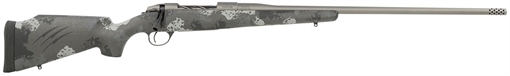 Picture of Fierce Firearms Fury Full Size 7mm Rem Mag 3+1 24" Stainless Match Grade Barrel, Gray Cerakote Steel Drilled & Tapped Receiver, Phantom Camo Fixed Synthetic Stock, Right Hand FSF7RM24TP
