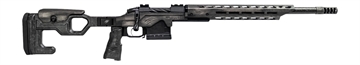 Picture of Fierce Firearms REPMT300PRC22DG Reaper MTN 2.0 300 PRC 22" Carbon Fiber Match Grade Threaded Barrel, Distressed Gray Cerakote Titanium Drilled & Tapped Receiver, M-LOK Handguard, Magnesium Folding Cha