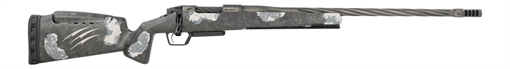 Picture of Fierce Firearms RIVSSN25CM24 Rival NRL Hunter NRL Edition 25 Creedmoor 24" Black Cerakote Stainless Steel Spiral Fluted Barrel & Drilled & Tapped Receiver, Arca Rail Forend, Carbon Matrix Push Button
