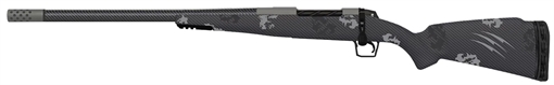 Picture of Fierce Firearms Carbon Rogue Full Size 7mm PRC 3+1 22" Carbon Fiber Threaded Barrel, Glacier Cerakote Steel Drilled & Tapped Receiver, Phantom Camo Fixed Carbon Fiber Stock, Left Hand ROG7PRC22GPLH