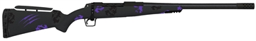 Picture of Fierce Firearms Mini Rogue 308 Win 4+1 20" Hand Lapped/Match Grade Barrel, Black Cerakote Steel Receiver, Purple Camo Mini Rogue w/Adj Comb & Picatinny Rail Carbon Fiber Stock ROGM308WIN20BP