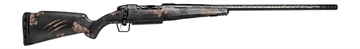 Picture of Fierce Firearms ROGSCX22CM22BT Carbon Rogue XP 22 Creedmoor 3+1 22" Carbon Fiber Match Grade Threaded Barrel, Black Cerakote Steel Drilled & Tapped Receiver, BiPod Rail Forend, Trophy Camo Fixed Carbo