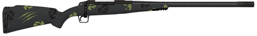 Picture of Fierce Firearms CT Rogue 300 Win Mag 3+1 22" Carbon Fiber Barrel, Black Cerakote Titanium Rec, Forest Camo Rogue Stock TROG300WIN22BF