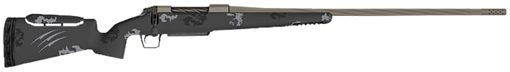 Picture of Fierce Firearms Twisted Rival XP 7mm BC 20" Tungsten Cerakote Fluted Threaded Barrel, Drilled & Tapped Stainless Steel Receiver, LR Negative Comb Phantom Camo Carbon Fiber Stock FRXP7MMBC20TP