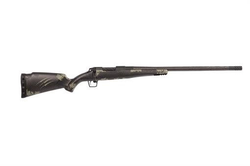 Picture of Fierce Firearms Carbon Rogue Full Size 7mm PRC 3+1 20" Hand Lapped/Match Grade Threaded Barrel, Black Cerakote Steel Receiver, Forest Camo Fierce Rogue Carbon Fiber Stock ROG7PRC20BFF