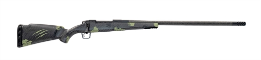 Picture of Fierce Firearms Carbon Rogue 7mm BC 22" Black Cerakote Carbon Fiber Match Grade Threaded Barrel, Drilled & Tapped Steel Receiver, LR Negative Comb Forest Camo Carbon Fiber Stock ROG7MMBC22BF