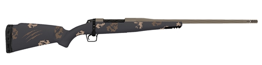 Picture of Fierce Firearms Twisted Rogue 308 Win 18" Smoked Bronze Cerakote Steel Threaded Barrel, Drilled & Tapped Steel Receiver, LR Negative Comb Sonora Ambush Camo Carbon Fiber Stock TWROG308WIN18BRS