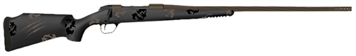 Picture of Fierce Firearms Twisted TI Rogue 308 Win 18" Black Cerakote Steel Threaded Barrel, Black Cerakote Drilled & Tapped Titanium Receiver, LR Negative Comb Trophy Camo Carbon Fiber Stock TWTROG308WIN18BT