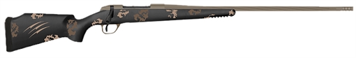 Picture of Fierce Firearms Twisted TI Rogue 7mm PRC 22" Black Cerakote Steel Threaded Barrel, Drilled & Tapped Titanium Receiver, LR Negative Comb Sonora Ambush Camo Carbon Fiber Stock TWTROG7PRC22BS