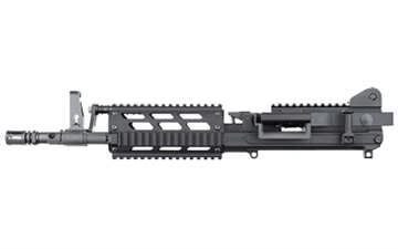 Picture of FightLite (MCR) Mission Configurable Rifle, Complete Upper Receiver, 556NATO, 12.5" Threaded Barrel, Dual Feed, Picatinny Rail, Fits AR-15 Lower Receiver, Anodized Finish, Black MCR-060S