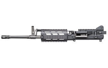 Picture of FightLite MCR DUAL-FEED AR-15 Upper Assembly - Black 5.56 NATO 16.25” Quick-Change Barrel Accepts AR-15 Magazines & M27 Linked Ammo 1913 Picatinny Rail-Interface System MCR-060