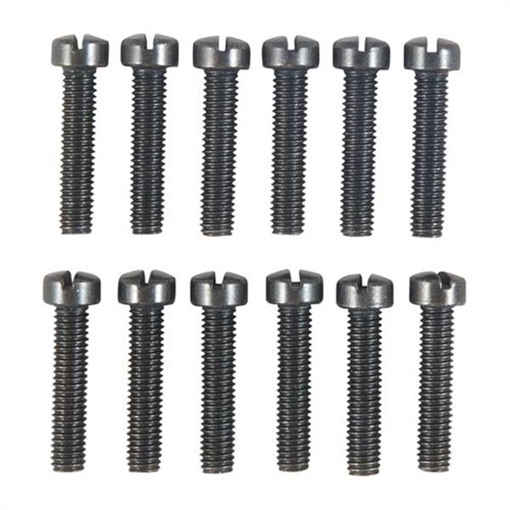 Picture of Brownells 12-28X1'' SLOTTED FILLISTER HEAD SCREWS 12 PACK    FILMS1228-1BO