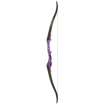Picture of Fin-Finder Fin Finder Bank Runner Bowfishing Recurve Purple 58 in. 20 lbs. RH 81412