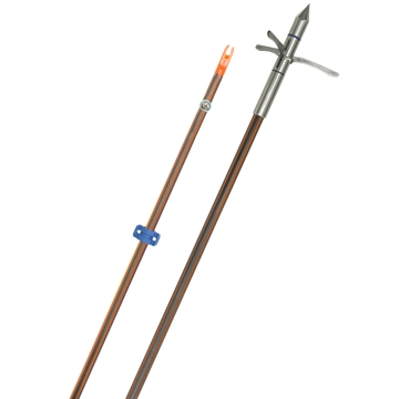 Picture of Fin-Finder Fin Finder Hydro Carbon IL Bowfishing Arrow with Kraken 3 Barb Point 1601193