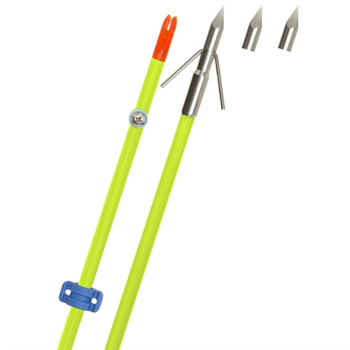 Picture of Fin Finder Raider Pro Bowfishing Arrow Flo Green with Riptide Point 811314026583
