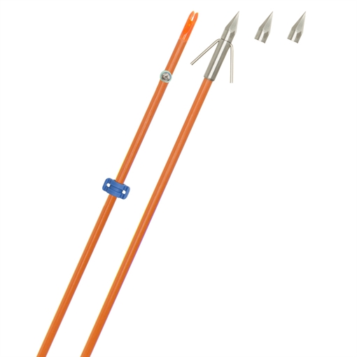Picture of Fin-Finder Fin Finder Raider Pro Bowfishing Arrow Orange with Big Head Point 13181