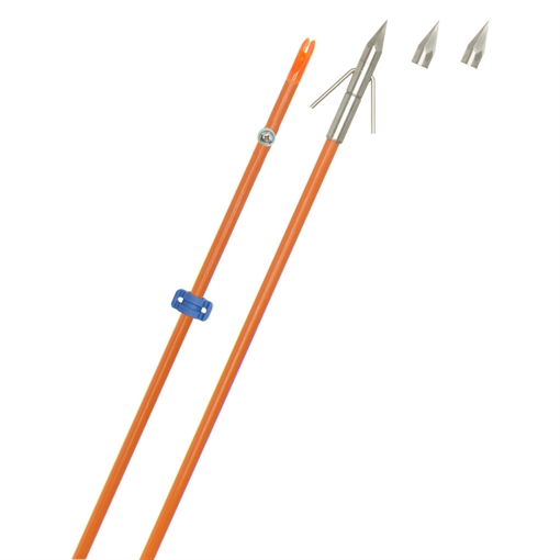 Picture of Fin-Finder Fin Finder Raider Pro Bowfishing Arrow Orange with Big Head Pro Point 13182