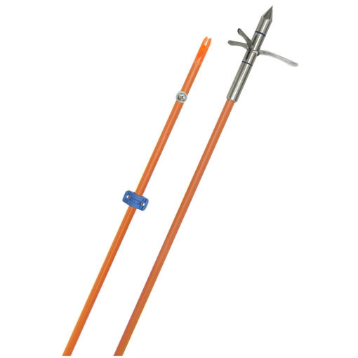 Picture of Fin-Finder Fin Finder Raider Pro Bowfishing Arrow Orange with Kraken 3 Barb Point 1601191