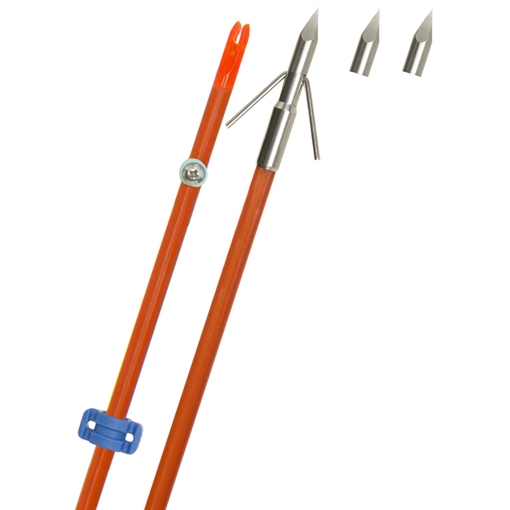 Picture of Fin-Finder Fin Finder Raider Pro Bowfishing Arrow Orange with Riptide Point 60850