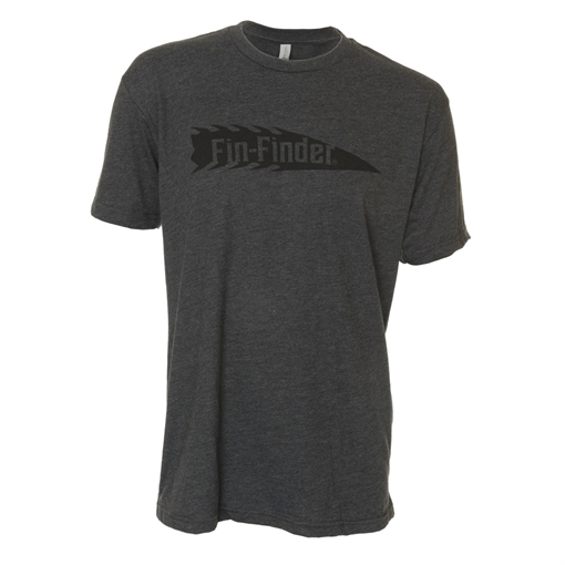 Picture of Fin Finder The Barb Tee Charcoal Large 811314025883