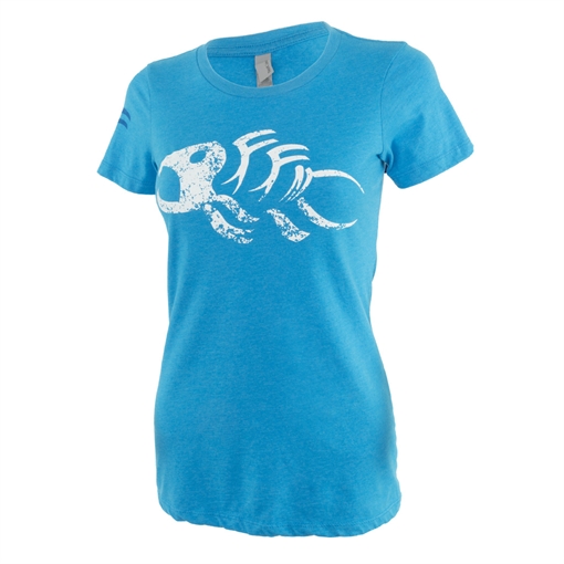 Picture of Fin-Finder Fin-Finder Women's Gaff Tee Blue Small 81345 811314024299